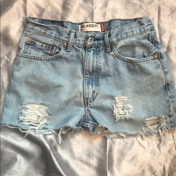 Levi's Pants - Levi’s Custom Distressed Coachella Shorts